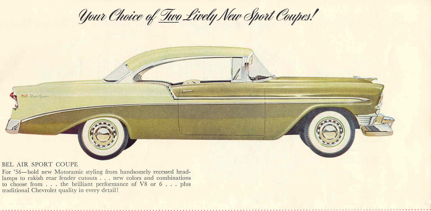 1956 Chevrolet Brochure Page 9